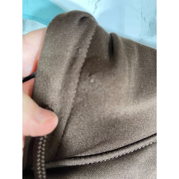 Realtree Mens XL Brown Hooded Sweatshirt With Camo Logo - Picture 10 of 10